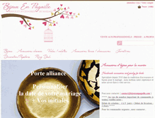 Tablet Screenshot of bijouxenpagaille.com